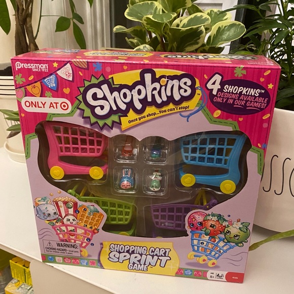 Shopkins Toys Shopkins Shopping Cart Sprint Game Poshmark